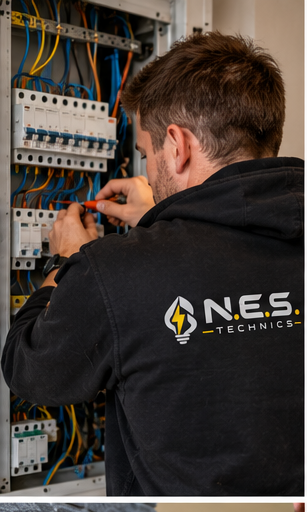 Zekeringkast vervangen — N.E.S. Technics